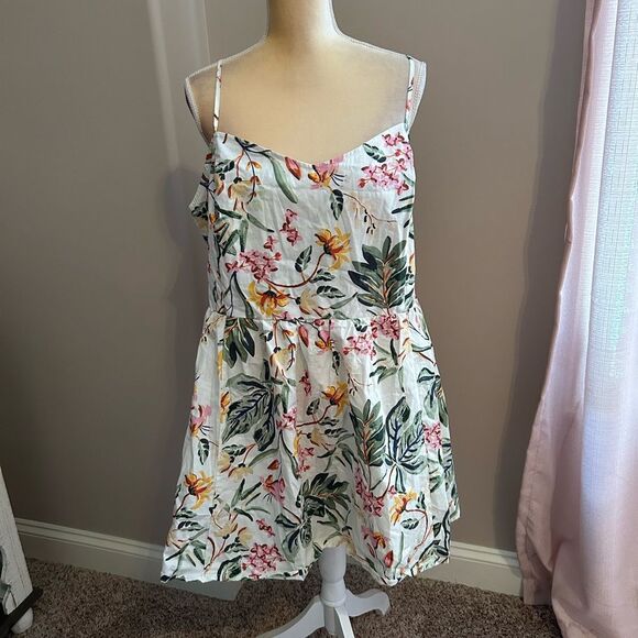 NWT H&M Floral Dress (size XXL) - Picture 3 of 8